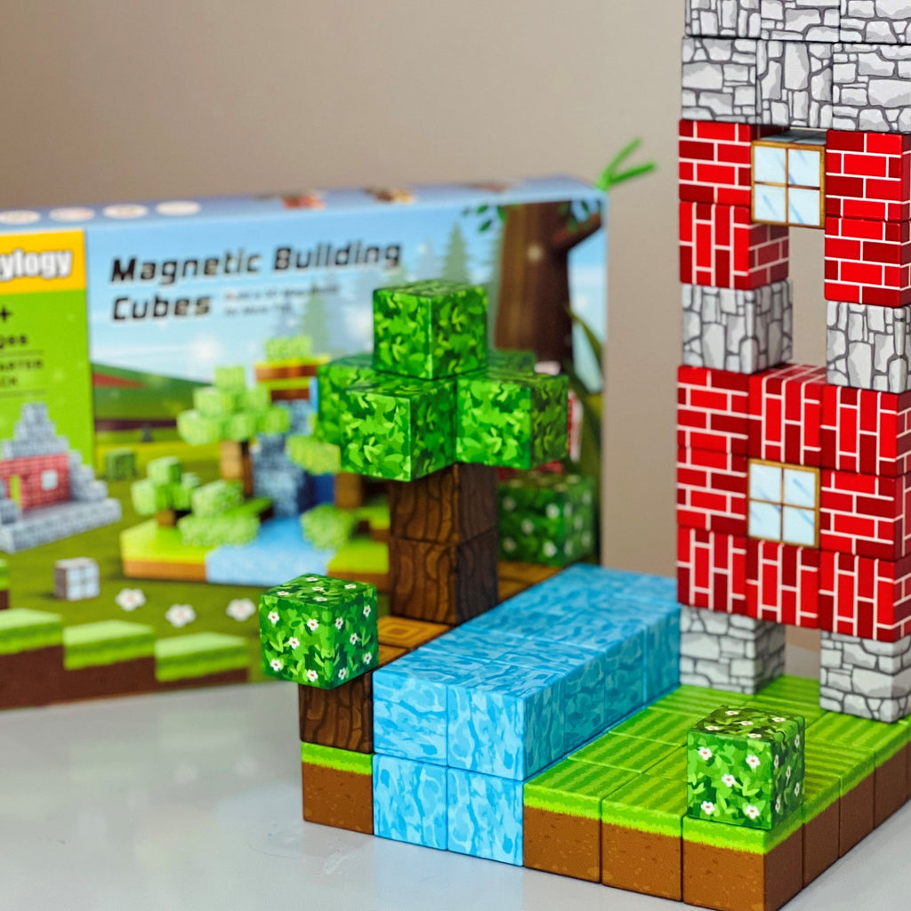 3D Magnetic Cubes Create Your Mine magnet world®