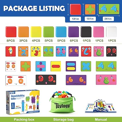 Magnetic Blocks Magworld Building Toys, STEM Educational