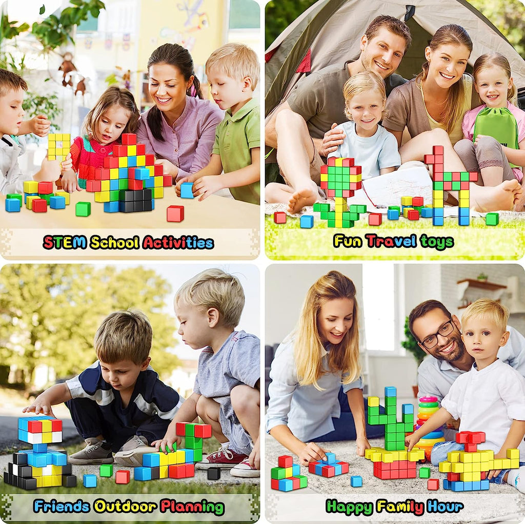 36PCS Upgraded Large Magnetic Blocks for Toddler Toys, STEM Montessori –  Soyeeglobal