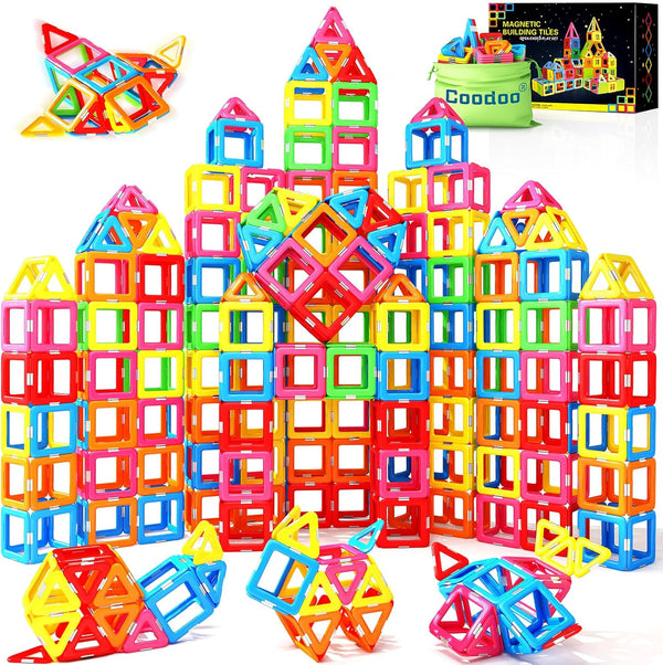 Magnetic Building Blocks STEM Toy for Kids 3+ - Endless Educational Play Value