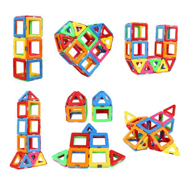 Building Blocks - Starter Set Magnetic Blocks Building Tiles STEM Toys for 3+ Year Old