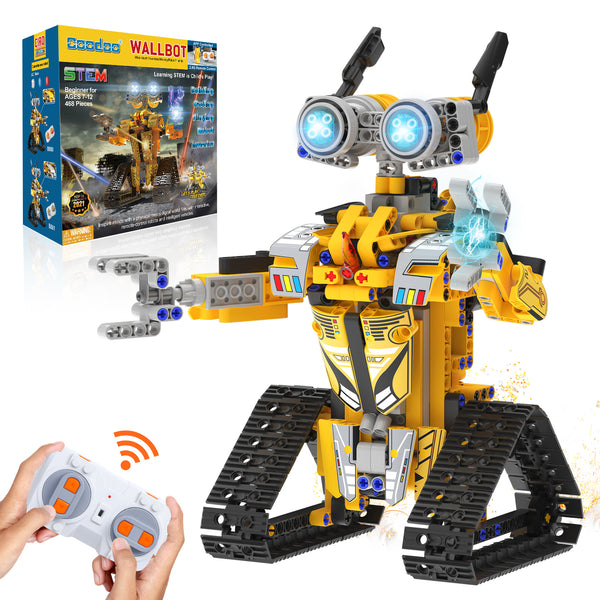 STEM Building Blocks Remote Control Robot for Kids- Engineering Science Educational Building Toys Kits Stem Projects for Kids Ages 8-12