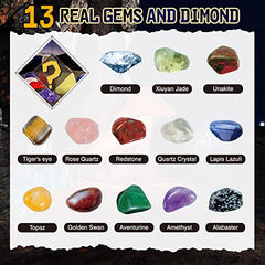 Science Kits for Kids Age 6 7 8-12 Boys Girls - Gemstone Dig Kit