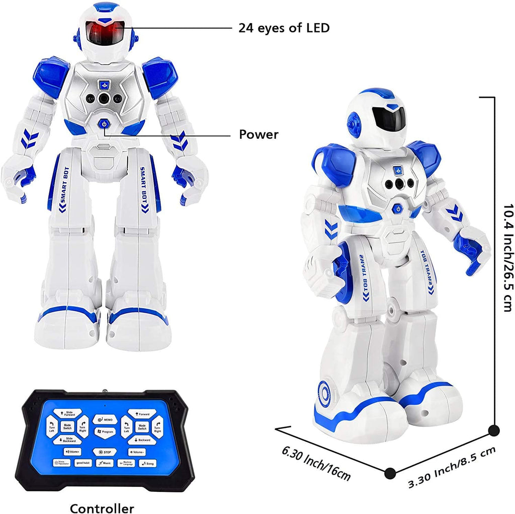 RC Robots for Kids Toy, Programmable Remote Control Robot