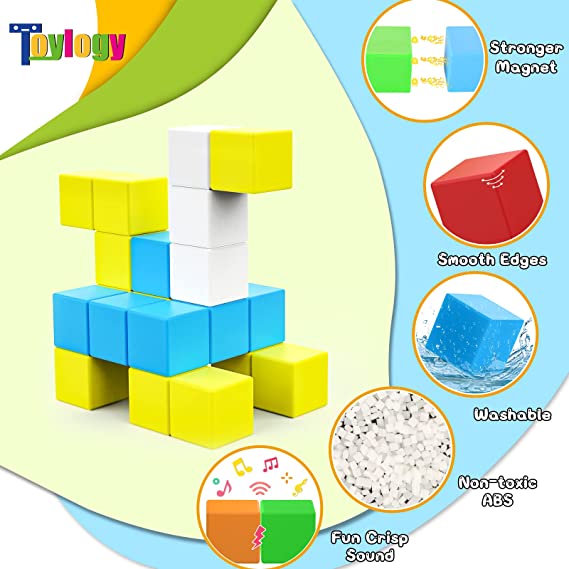 Magnetic Foam Blocks Stem Preschool Toys for Children - China Kids