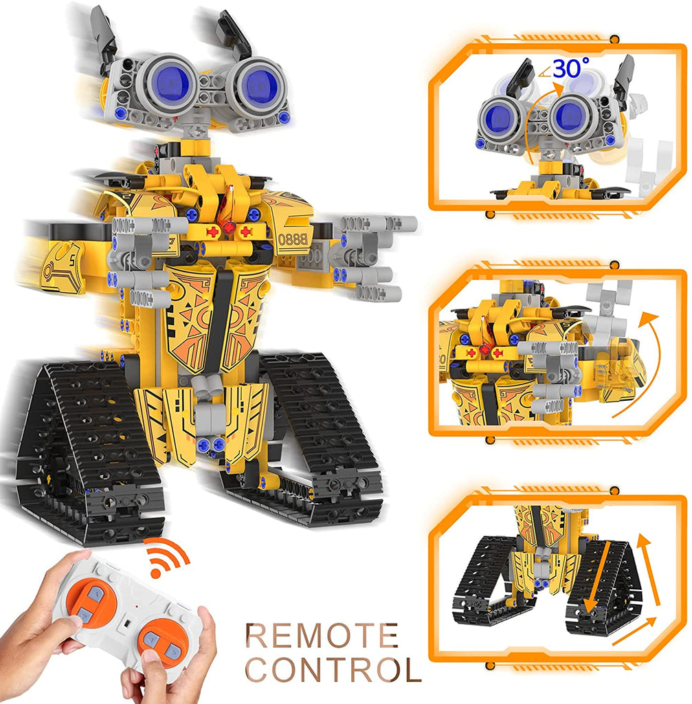 Yerloa Robot Building Kit for Kids 6-12, Remote & APP Control Robot Build A  Robot Toys for Kids 8-12, Robotics Kit Stem Projects for Kids Ages 8-12