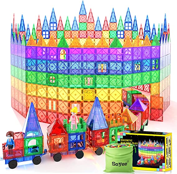 78 PCS Magnet Toys with Cars, Gift for Kids