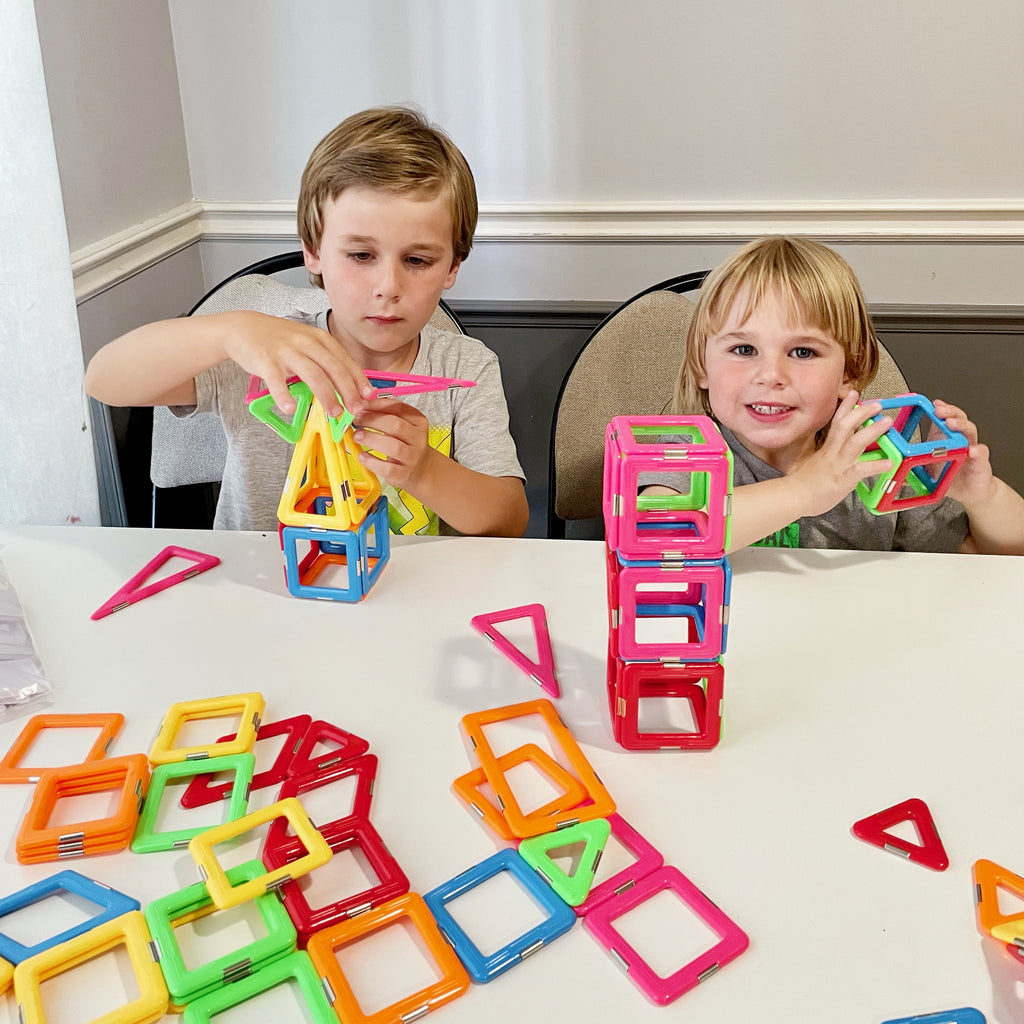 AMOSTING Magnetic Blocks Building Blocks Educational Toys Construction